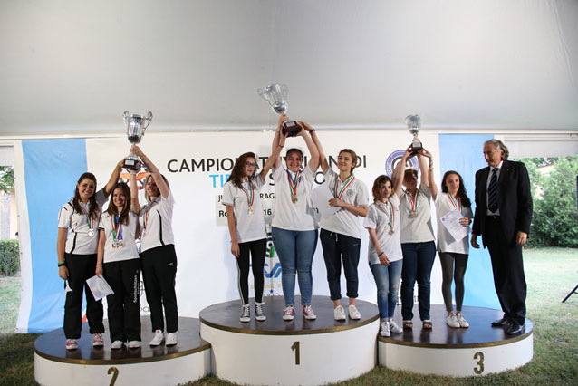 Campionati-Italiani-Giovani Roma-2016 Squadra-Campione-d'Italia-di-CST-JD-(Capocasale-C---Zanni-E---Capocasale-M)-rid