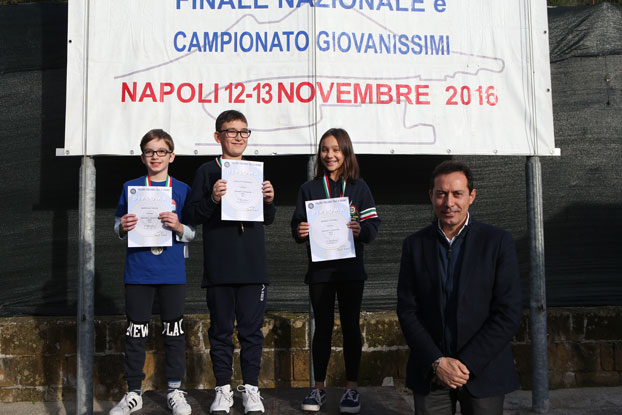 Finale-Campionati-Giovanissimi Napoli-2016 Ippolito-Francesco-1°-Class-e-Campione-Italiano-P10-tiro-libero-rid